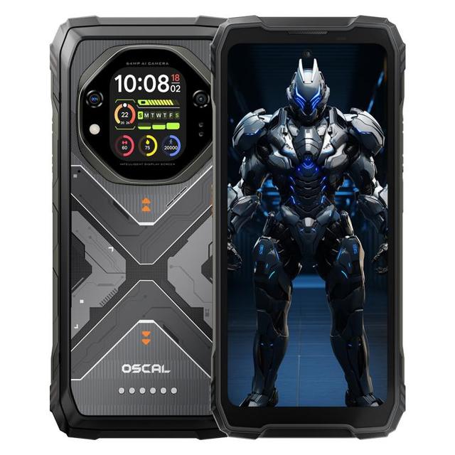 Blackview Oscal TANK 1 Rugged Smartphone 20000mAh Battery 64MP Camera Outdoor Waterproof Shockproof Android 15 Mobile Phone