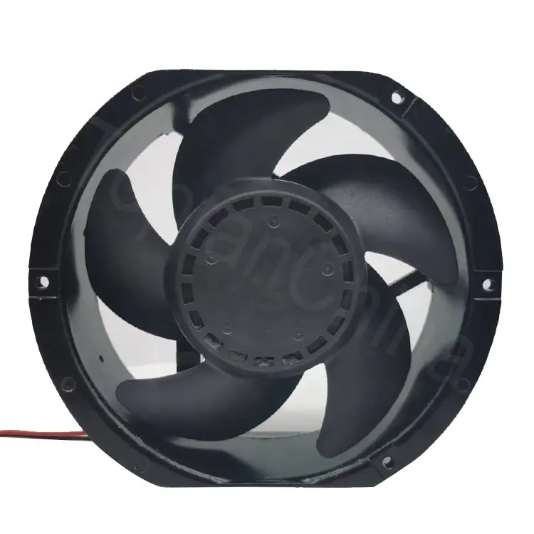 6 Inch 17251 Exhaust Ventilators 12v 24v Dc Brushless Motor Axial Cooling Fan For Air Cooler Hydraulic Oil Radiator