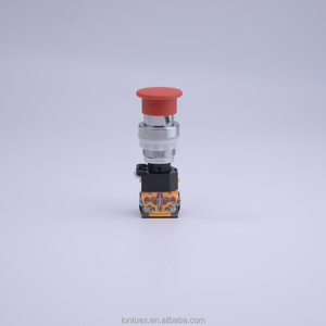 LA165-B8-11ZS 22mm IP40 dừng khẩn cấp <span class=keywords><strong>push</strong></span> <span class=keywords><strong>button</strong></span> chuyển 1no1nc 2no2nc 10A Max 220V 19mm kim loại nhựa màu đỏ lớn nấm đầu - Product Image 5
