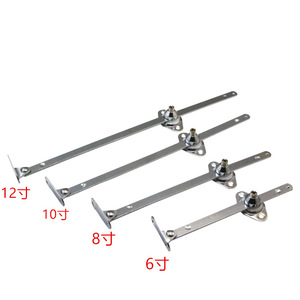 Palanca Neumática Xin Jieliang con Cabezal Redondo, Barra de Soporte Plegable para Puerta de Armario, Elevador de Cabecera, Acero Inoxidable, Duradera y Moderna - Product Image 2