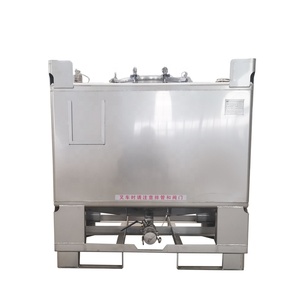 Tangki penyimpanan cair, 1000L SS UN 31AY tangki Tote IBC Transport laut - Product Image 6