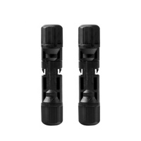 Accessoire de système solaire fabriqué avec précision, connecteur solaire MC4 PV, matériau de classe V0 résistant au feu, adapté aux climats variés