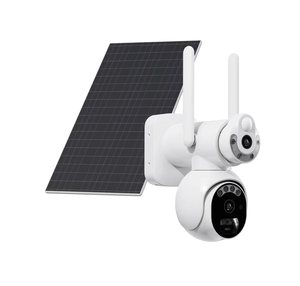 Nouveau double liaison vue 4K 2K 4MP 6MP panneau solaire WiFi PTZ caméra sans fil sécurité extérieure 4G Sim carte Cctv caméra solaire - Product Image 6
