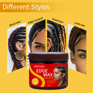 Pommade Coiffante Anti-Frisottis Longue Durée <span class=keywords><strong>à</strong></span> Tenue <span class=keywords><strong>Forte</strong></span> avec Logo Personnalisé pour le Contrôle des Bords et le Lissage des Cheveux - Product Image 4