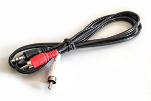 3.5 Mm Để Dual RCA Nam Stereo Cáp Âm Thanh, Nhiệm Vụ Nặng Nề RCA Cáp Mạ Vàng Vỏ Đồng 3.5 Mm Nam Để 2 RCA - Product Image 3
