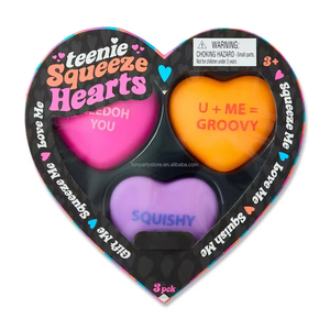 Hot-selling NeeDoh Teenie Sparkle Hearts Valentines Day Stress Relief Toy Limited Edition Mini Molding Fun Blind Box - Product Image 5