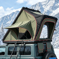 Tente de toit pour SUV 4x4 de haute qualité, imperméable, en aluminium, pour le camping, pour 2 personnes