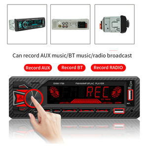 Reproductor de <span class=keywords><strong>MP3</strong></span> para Auto SWM-1789 1Din Mini Radio FM Estéreo Compatible con USB/TF/AUX Llamadas Manos Libres Luz de Color Cambiante - Product Image 3
