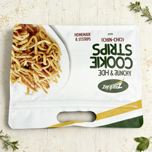 ถุงไมลาร์พิมพ์ลายตามสั่งสำหรับใส่อาหาร คุกกี้ โปรตีนผง บรรจุภัณฑ์อาหาร ถุงขนมแบบตั้งได้ - Product Image 4