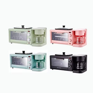 En Stock: Máquina de Desayuno 3 en 1, Horno Eléctrico para Cereales de Uso Doméstico con Función de Tostadora para Sándwiches y Hogares - Product Image 2