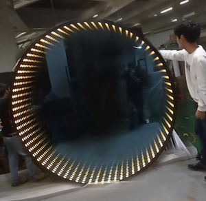 Enseigne néon LED personnalisée grand format avec logo 3D, miroir infini, astronaute, motif imprimé UV, vert, télécommande, IP65, en verre, pour bureaux, magasins, entreprises - Product Image 6