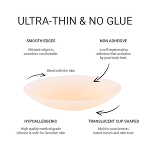 สติกเกอร์ติดหน้าอกแบ<span class=keywords><strong>บ</strong></span>ไม่มีสายรัดซิลิโคนแบ<span class=keywords><strong>บ</strong></span>นำกลับมาใช้ใหม่ได้จุกนมแ<span class=keywords><strong>บ</strong></span><span class=keywords><strong>บ</strong></span>เหนียวติดกล่องได้ตามต้องการ - Product Image 5