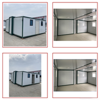 Maison préfabriquée extensible de luxe, unité de logement modulaire, cabine de bureau portable pour usage résidentiel