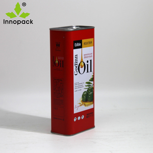 Usine vide directement vente 0,5 L 1L 2L 3L 4L <span class=keywords><strong>5L</strong></span> boîte carrée imprimée huile d'olive <span class=keywords><strong>alimentaire</strong></span> peut peindre des boîtes de conserve en gros avec couvercles - Product Image 4