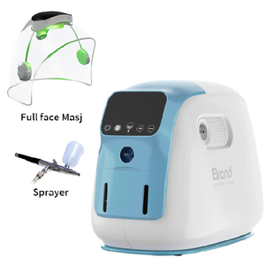 Appareil de soin de la peau de bureau à vente chaude 2026 avec alimentation en oxygène et pistolet pulvérisateur pour le rajeunissement du visage et l'utilisation en salon anti-rides - Product Image 1