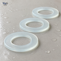 Joint d'étanchéité adhésif en silicone transparent de qualité alimentaire, résistant aux hautes températures, antidérapant, pour meubles, tables, chaises et montres