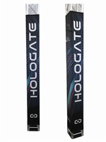 Housse de stand en spandex extensible avec logo imprimé personnalisé pour événements, salons professionnels, location de stands, fournisseur en gros