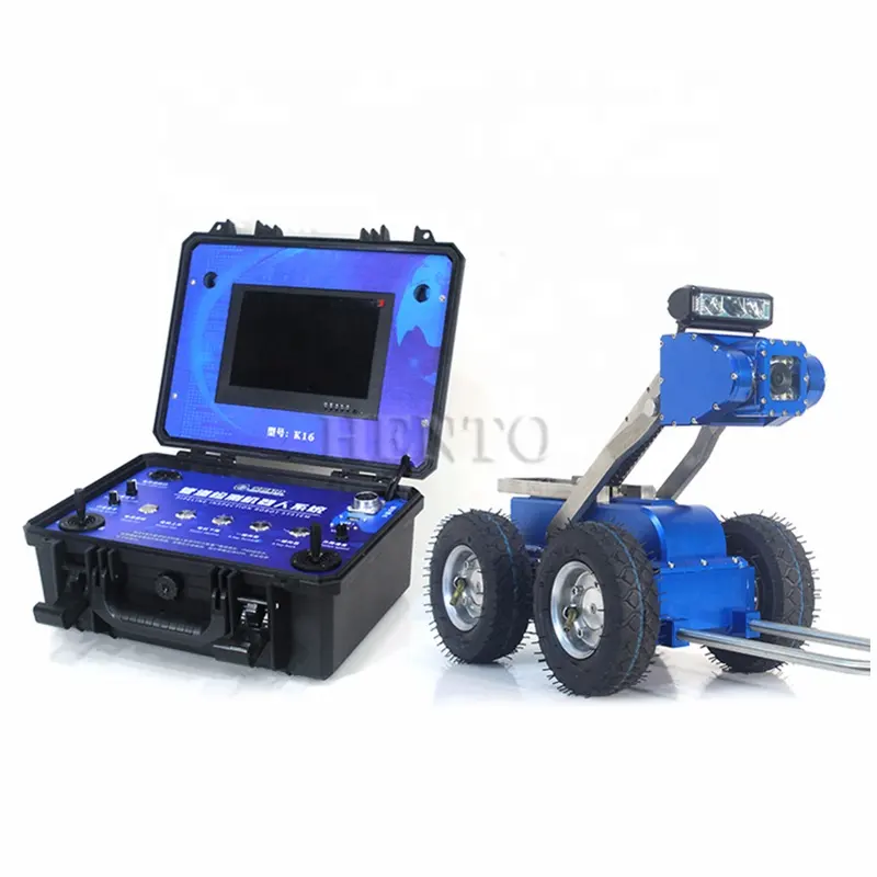 100m Sewer Pipeline Inspection Camera CCTV Pipeline Inspection Robot