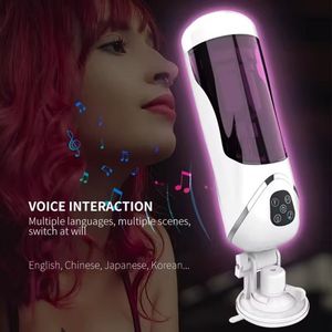 Masturbador Masculino Automático, Desmontable, con Rotación Telescópica Inteligente, Máquina de Succión de Pene, Juguete de Masturbación, TPE+ABS - Product Image 4