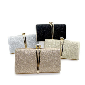 European and American Women's Fashion Clutch Bag <b>Sequined</b> Luxury Light Luxury Evening Bag Diamond Inlaid PU Evening Bag - Product Image 2