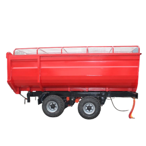 Giá tốt nhất 1-10 tấn nông nghiệp trang trại Trailer 4-bánh xe thủy lực Dump máy kéo Tow với trục thành phần cốt lõi - Product Image 2