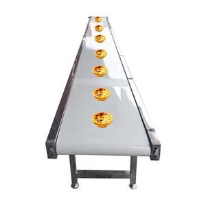 Convoyeur <span class=keywords><strong>à</strong></span> bande en PVC <span class=keywords><strong>de</strong></span> qualité alimentaire en acier inoxydable pour petite ligne d'assemblage, ligne <span class=keywords><strong>de</strong></span> production d'emballage, transformation alimentaire - Product Image 3