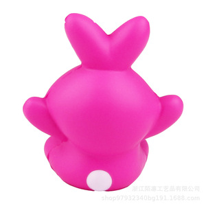 Pu <b>Foam</b> Bunny Stress Relief Toy Cartoon Animal Decorative <b>Craft</b> Item - Product Image 4
