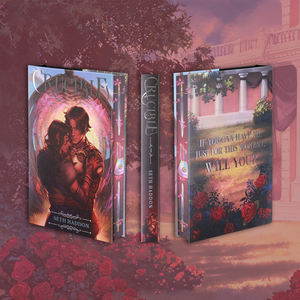 Custom Hardcover Sprayed Edge Novel <b>Book</b> Printing Author Storybook Publishing Case Bound Romance Fiction OEM ODM - Product Image 4