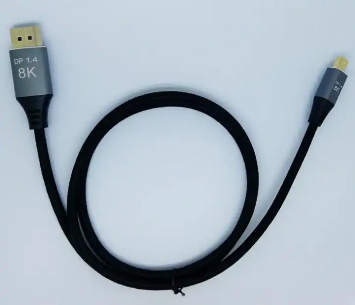 De aleación de Zinc de 8K 60Hz DisplayPort Cable 1,4