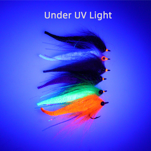 3/0 3.5นิ้ว mangum's Dragon TAIL Fly Fishing streamer muskie Bass Fishing Lure PIKE Fly น้ำเค็ม baitfish Trolling baitfish แมลงวัน - Product Image 5