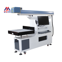 XM Grand Format 600mm * 600 Machine d'impression et de marquage du cuir Jeans Machine d'impression laser Co2 Marquage laser