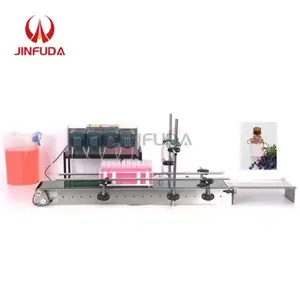 4 Heads Small Liquid Canning Machine Perfume Disinfecting Water Oral Liquid Essential Oil Wine Filling Machine