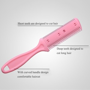 Kit de Herramientas de Peluquería, <span class=keywords><strong>Tijeras</strong></span> de Peluquero, Navaja Mágica, Peine, 1 Pieza, <span class=keywords><strong>Tijeras</strong></span> de Pelo de Doble Cara de Alta Calidad - Product Image 6