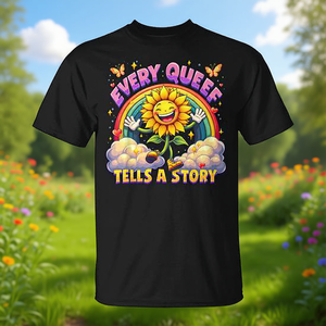 Camiseta con estampado divertido de Every Queef Tells A Story, camiseta con gráfico divertido y humor para adultos - Product Image 3