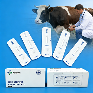 Kits de bandelettes de <span class=keywords><strong>test</strong></span> rapide de détection précoce de la gestation bovine (PAG) à usage vétérinaire - Product Image 1