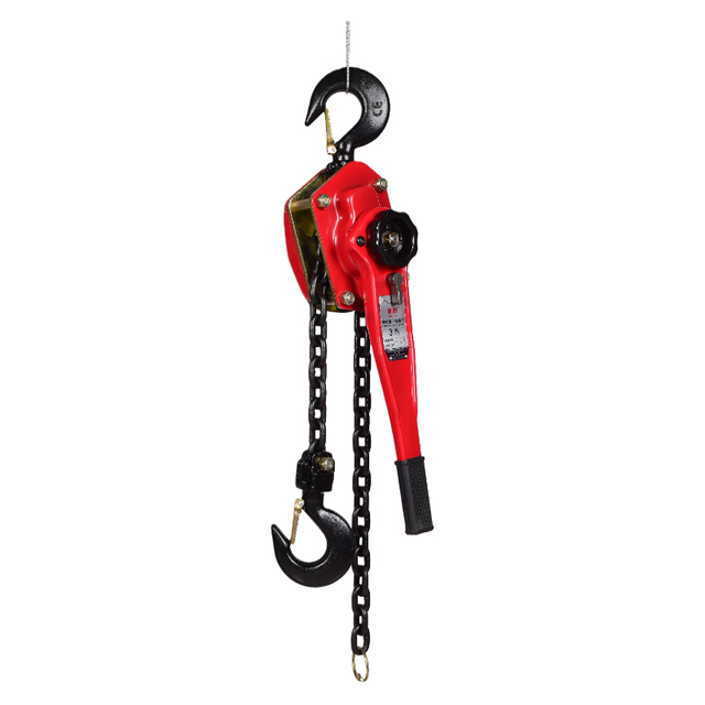 1-9 Ton Manual Chain Hoist Hand Level Hoist Lift Portable and Versatile Hand Operated Manual Rope Pulley Hoist