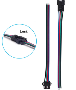 <span class=keywords><strong>Jst</strong></span> <span class=keywords><strong>SM</strong></span> 2 3 4 Pin 2.54 mét Pitch Nam Nữ nối cáp Hội đồng dẫn RGB ánh sáng điện kết nối cáp lắp ráp dây - Product Image 2