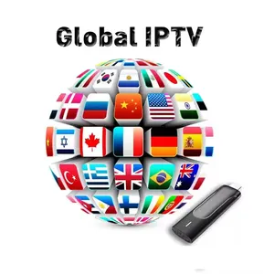 TV stick Box abbonamento globale Iptv 12 mesi 4K M3U elenco codice Xtream 24 ore gratis Test Trail XXX pannello rivenditore Smart TV