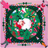 Le dernier tapis de mahjong original en caoutchouc naturel avec motif floral et bords à double verrouillage pour une réduction du bruit silencieuse. 800*800mm