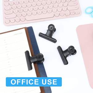 Mini agrafes en métal noir, petites pinces à papier pour photos, images - Product Image 5