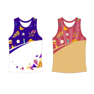เสื้อกล้ามพิมพ์ลายตามสั่งสำหรับผู้ชาย ระบายอากาศได้ดี แห้งเร็ว ผ้าถัก ไม่มีแขน เหมาะสำหรับงานคาร์นิวัล งานเทศกาล และงานอีเว้นท์ต่างๆ - Product Image 4