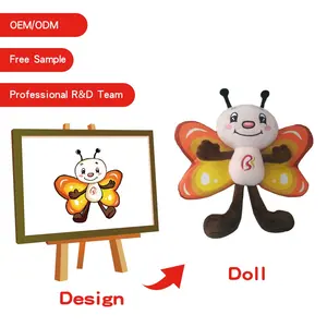 Factory Attractive Exquisite Low Moq OEM Plush Custom Stuffed Dolls