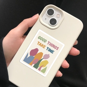 50pcs Pink Green Encouragement <strong>Preppy</strong> Inspirational <strong>Stickers</strong>,Motivational Aesthetic <strong>Stickers</strong>,Vinyl Waterproof - Product Image 5