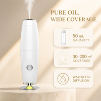 Diffuseur d'arômes sans eau rechargeable par USB-C pour grandes pièces, salons et maisons