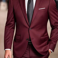 Costume deux pièces personnalisé pour homme, imprimé numérique, deux boutons, idéal pour le commerce transfrontalier – Nouvelle collection usine