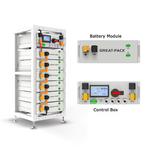 Modular 20.48kWh <b>Rack</b> Battery for Industrial Backup 204.8V Lithium Storage System BMS Support Off-Grid Connection - Product Image 2