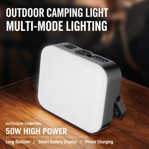 Linterna Solar para Camping Brightenlux 800LM, Recargable Tipo-C, Luz LED para Tienda de Campaña, Banco de Energía de 4000mAh, Luz de Trabajo Magnética, Impermeable - Product Image 3