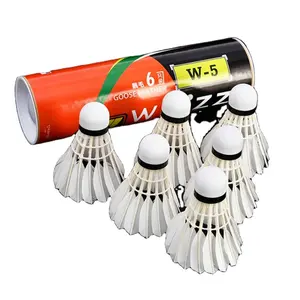 2023 wholesale new arrival eco-friendly good quality durable goose feather badminton shuttlecock