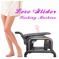 Sexmöbel Love Chair Gleitmaschine für Frauen Masturbator Sexspielzeug für Damen Teleskop-Dildo Anal-Vagina Sex Erwachsenenspiele