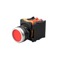 Produsen Tiongkok LA38-A1 LED 1NO1NC menempel sesaat 22mm saklar dinding listrik sakelar tombol tekan plastik